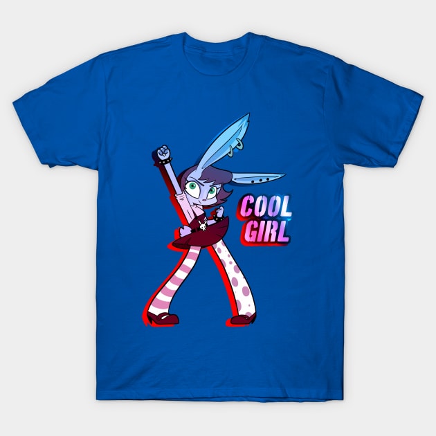 Cool Girl T-Shirt by ArtyMarty